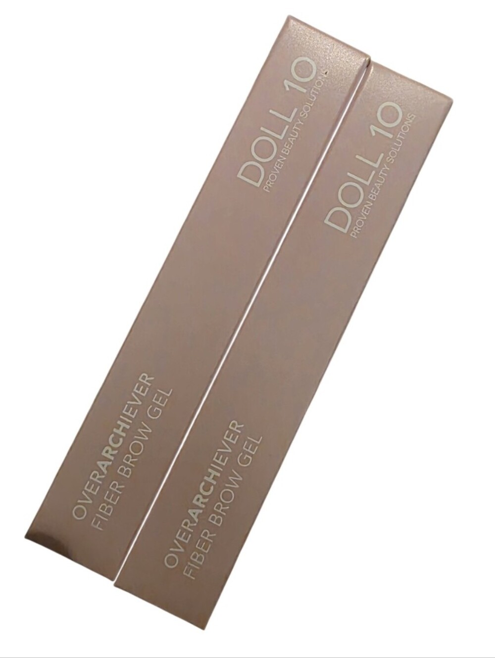 DOLL 10 Overachiever Fiber Brow Gel - Taupe Shade - New